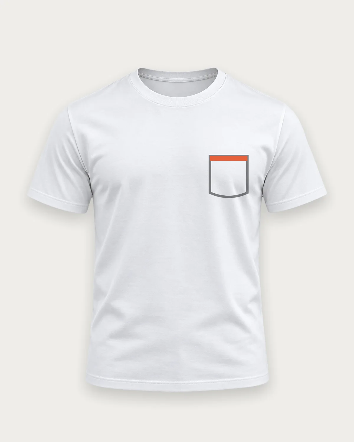 Pocket Tee – Λευκό
