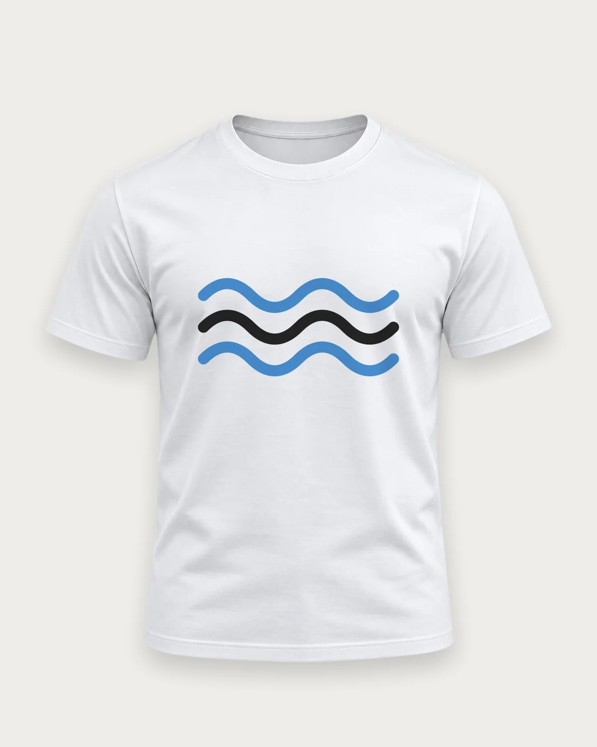 Wave Club Tee – Λευκό